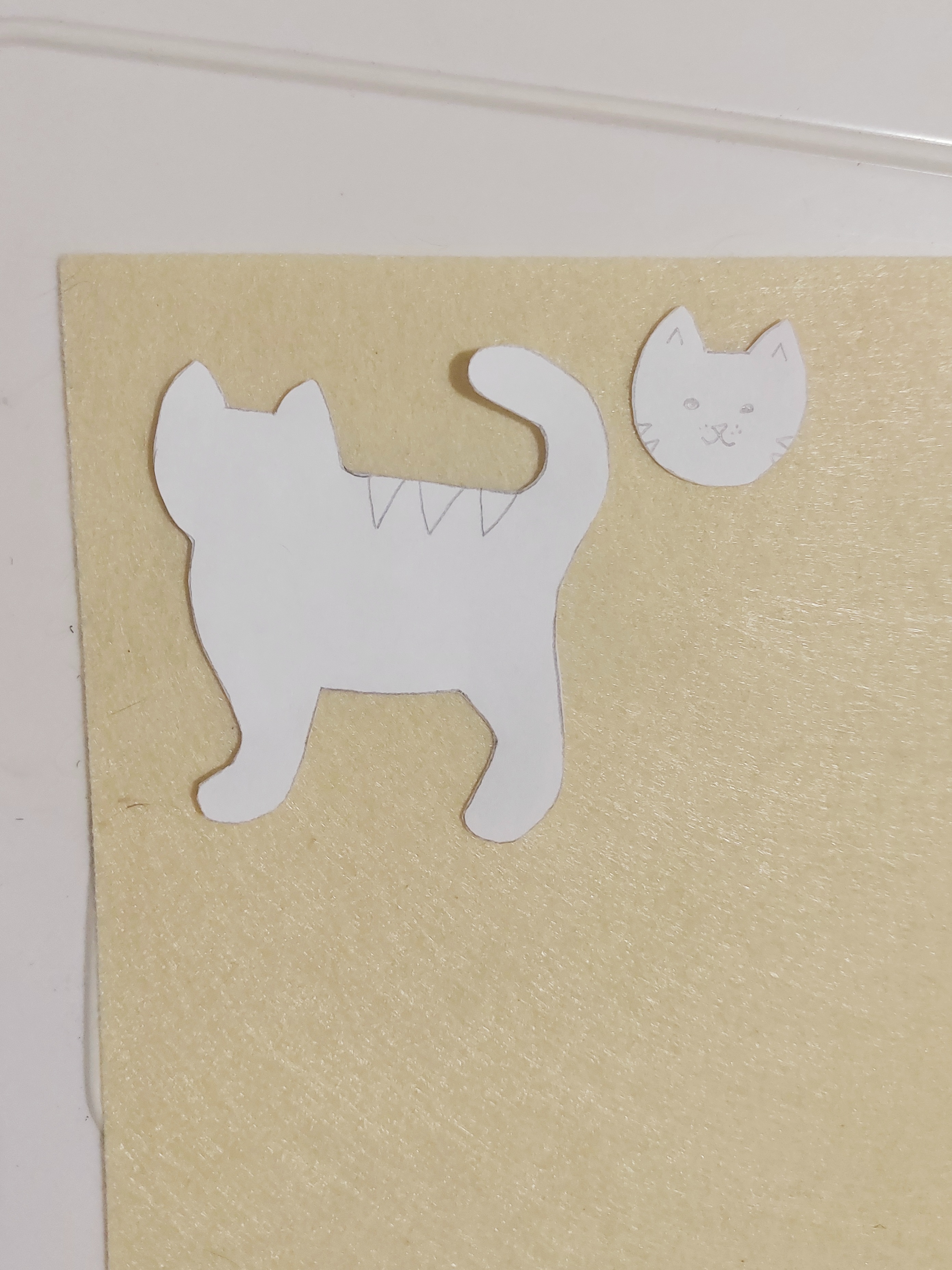 Sewing cat image