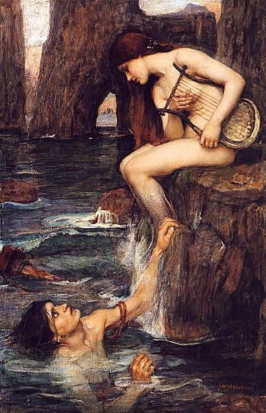 The siren by John William Waterhouse