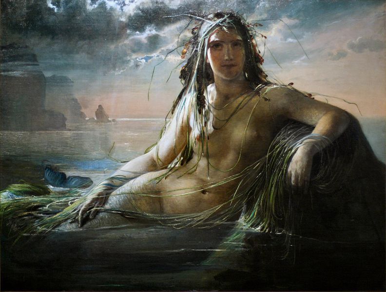 Mermaid by Elisabeth Jerichau Baumann
