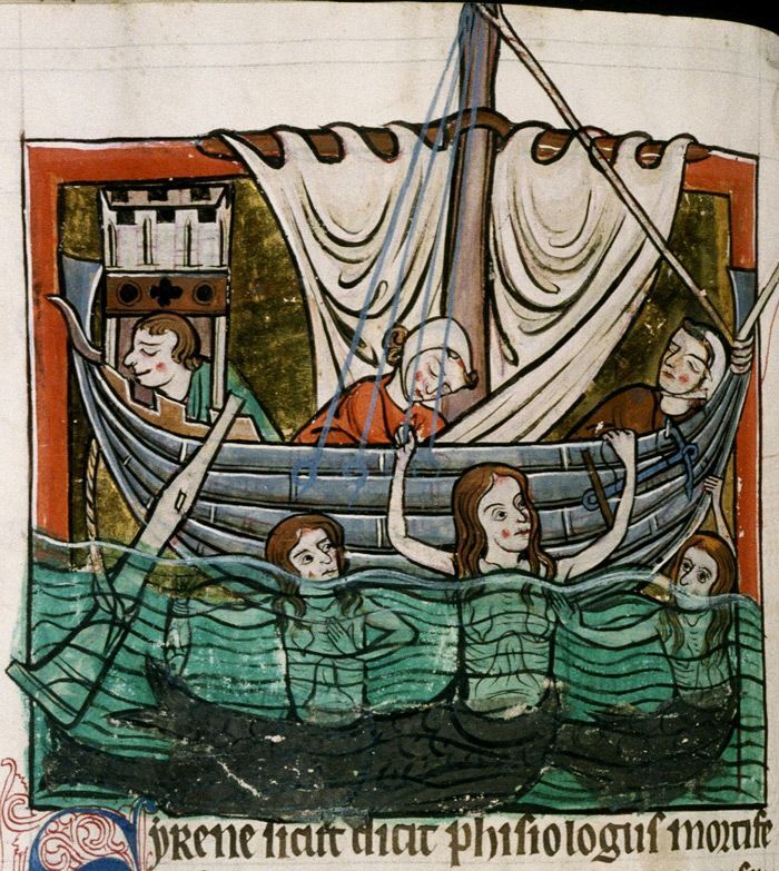 Sirens in Oxford, Bodleian Library MS Bodley 764